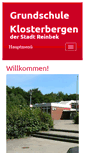 Mobile Screenshot of klosterbergen.de